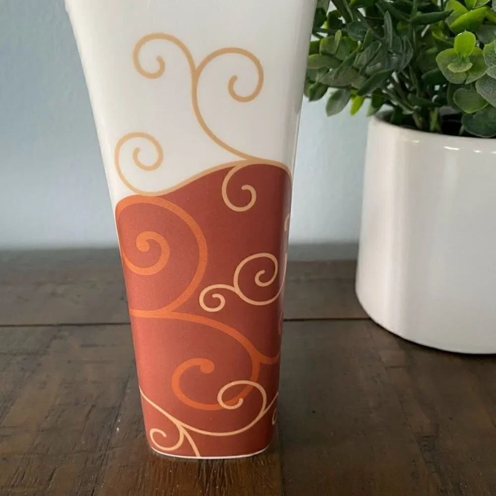 Wedgwood Marrakech Bone China Vase Gold & Copper